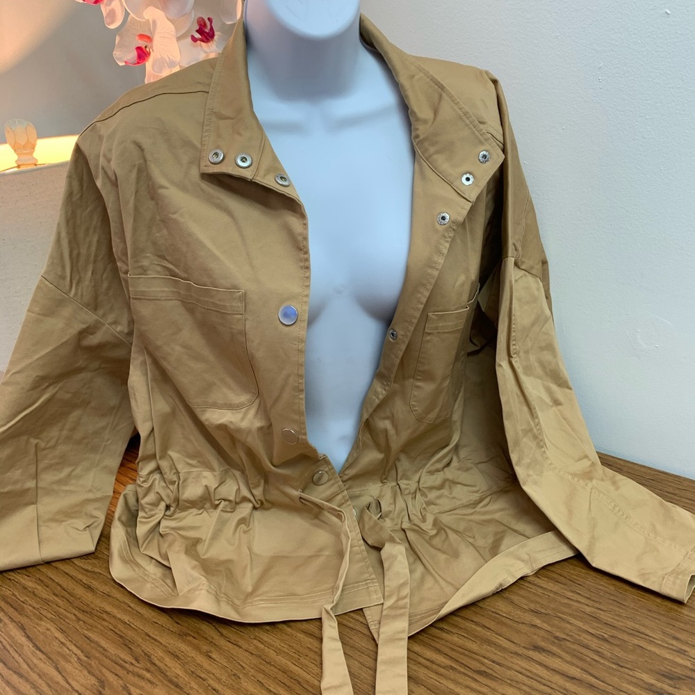 Eloquii Women's Cinched Waist Jacket